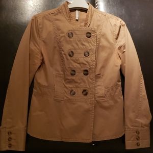 Tan Military Style Jacket